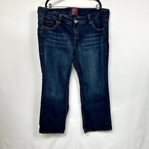 Vintage Y2K Torrid Denim Straight Leg Dark Wash Jeans Cotton Women's 22